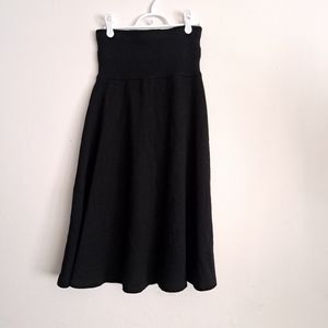 Vintage Anne Klein II wool swing skirt